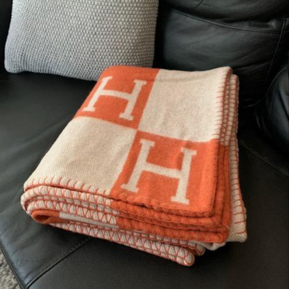 Hermes Avalon throw blanket/nursery baby blanket